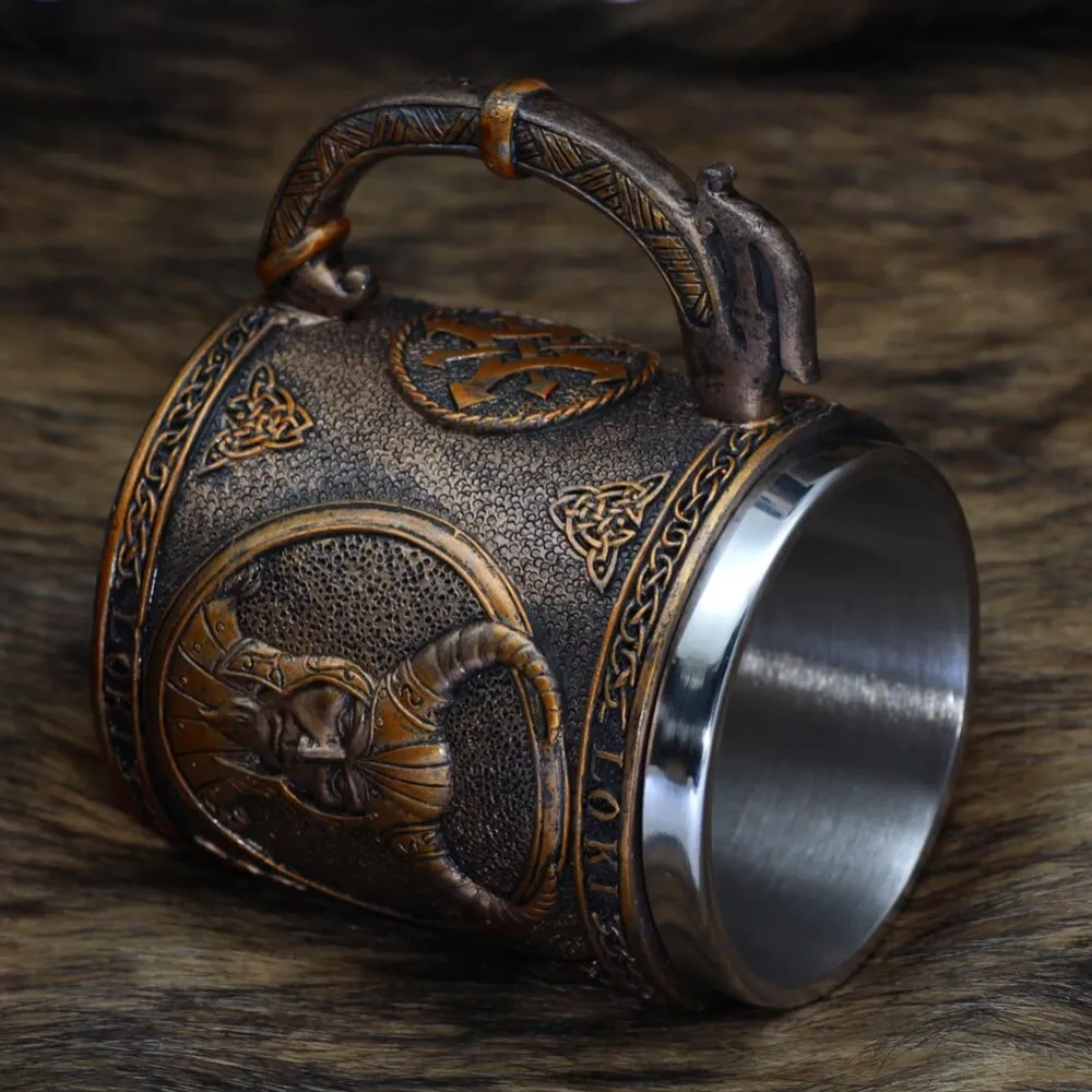 Boccale Viking "Boccale del Maligno Loki"