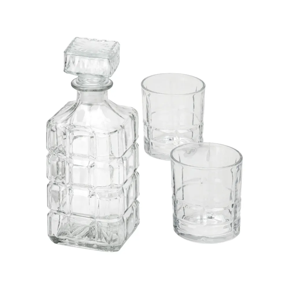 Bomboniera Set Bottiglia+2 Bicchieri Summerland Hervit