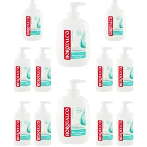 BOROTALCO Sapone Liquido Antibatterico Muschio Bianco 250 Ml