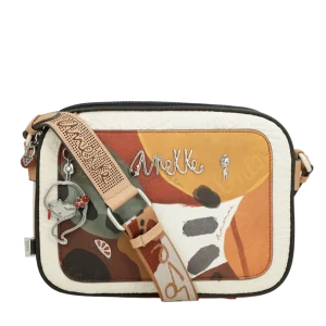 Borsa tracolla Anekke compatta con design moderno e dettagli decorativi