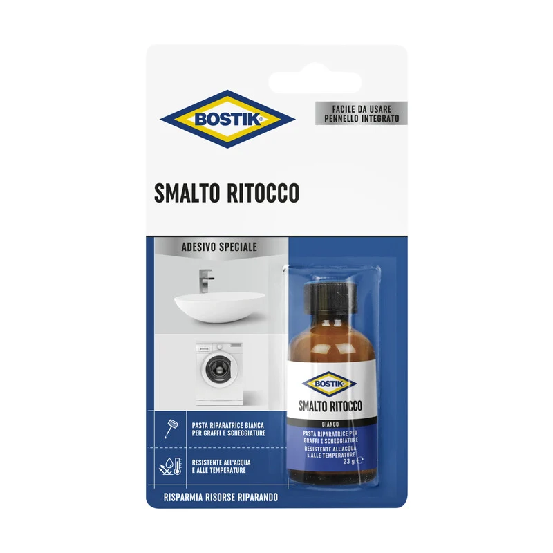 Bostik Smalto Ritocco Bianco 23 Gr Blister- 1,0 Pz