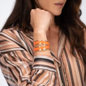 BRACCIALE VIENNE ARANCIO