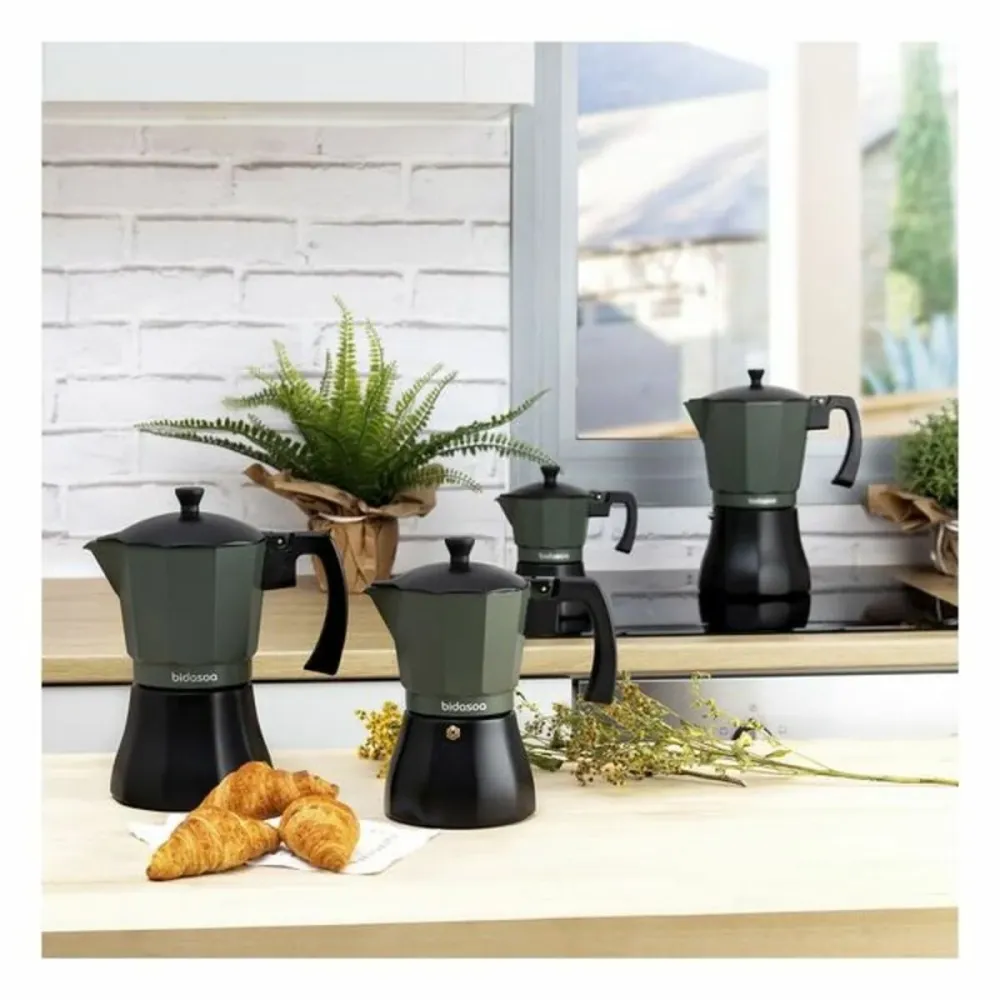 Caffettiera Bidasoa Vera Verde Metallo