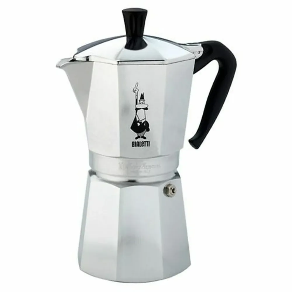 Caffettiera Italiana Bialetti Moka Express Alluminio 12 Tazze 0,75 L