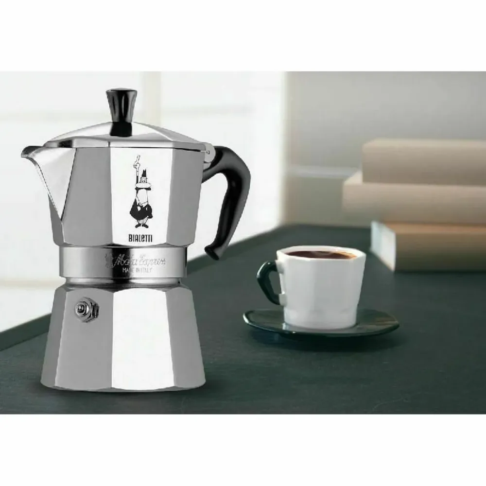 Caffettiera Italiana Bialetti Moka Express Alluminio 12 Tazze 0,75 L