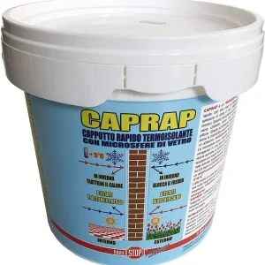 CAPRAP CAPPOTTO RAPIDO TERMOISOLANTE CON MICROSFERE DI VETRO LT 1 FERR 407335