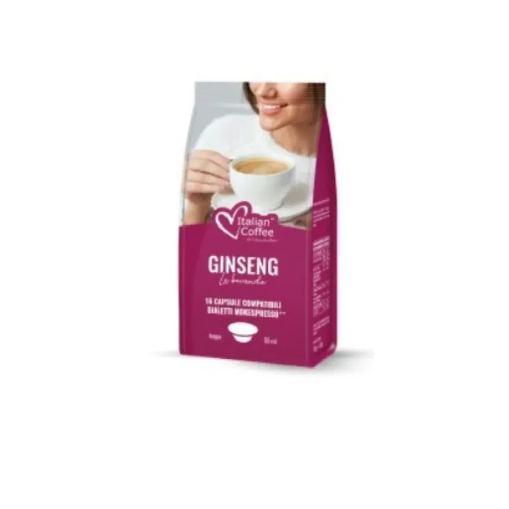 16 Capsule Ginseng Italian Coffee Bialetti