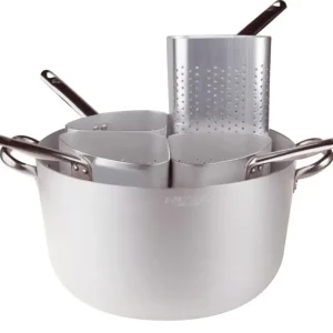 Casseruola alta 2/m alluminio 4 spicchi ø 40 h 22