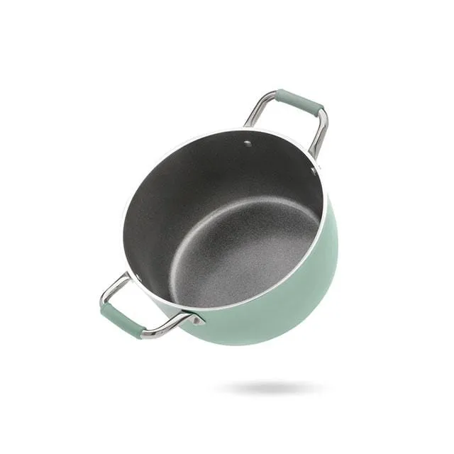 Casseruola antiaderente 2 maniglie 24 Cm