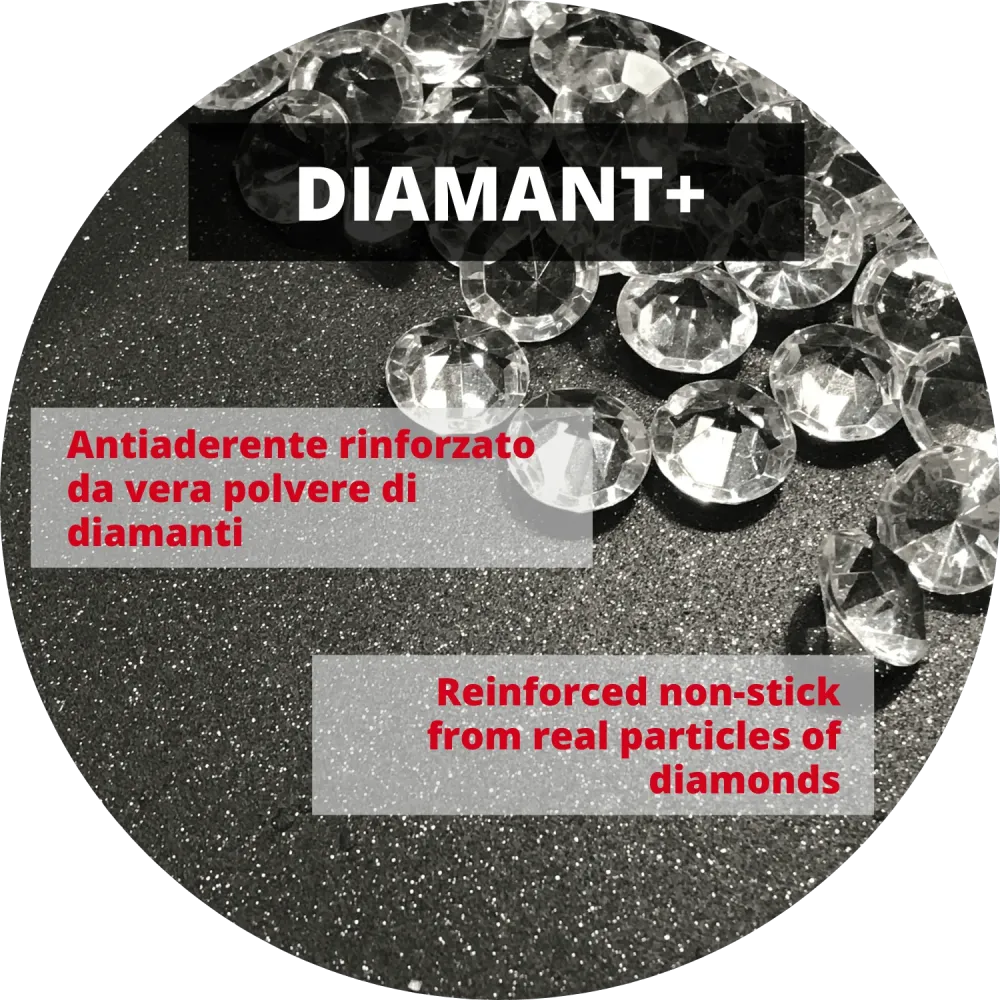 Casseruola 1 Manico Diamant Plus Induction Alluminio Pressofuso 16 cm