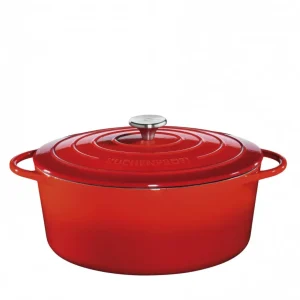 CASSERUOLA OVALE GHISA CM.35 PROVENCE