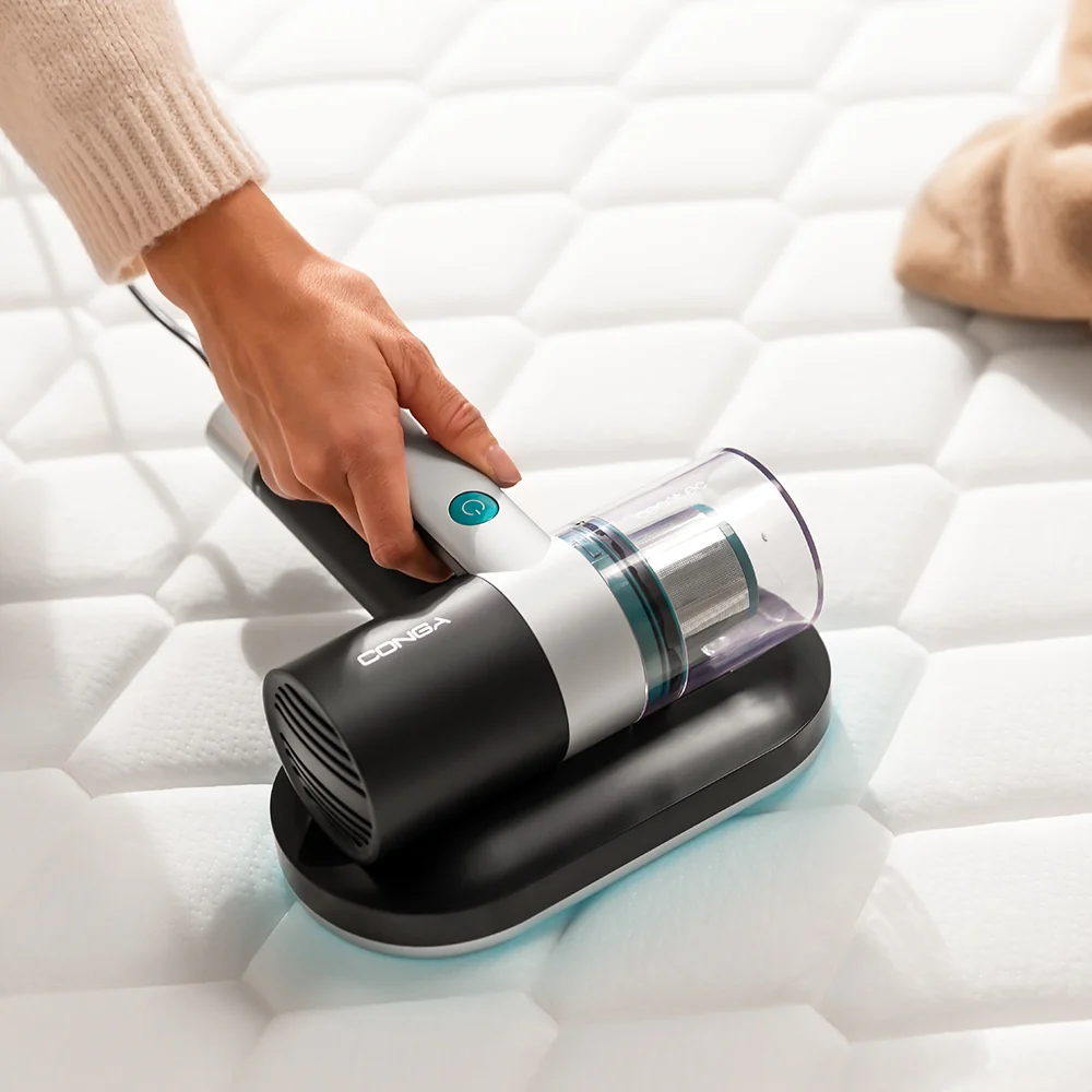Cecotec Conga Rockstar 3000 Aspirapolvere per Materassi UV C ForceSonic 300 W Spazzola Motorizzata 10 kPa