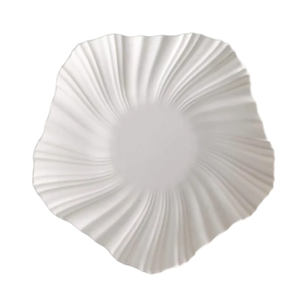 Centrotavola Foglia “Flussi” Henriette Ø36 cm.