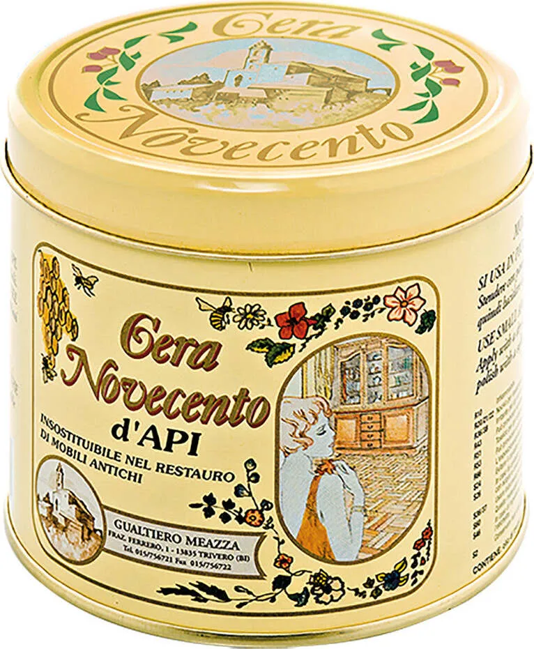 CERA D'API PASTA ml. 500 - mogano Novecento