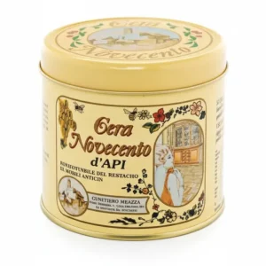 Cera D'Api Pasta Ml.500- - Mogano - 2 Pezzi Cera Novecento