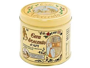 Cera D'Api Pasta Ml.500- - Noce Scuro - 2 Pezzi Cera Novecento