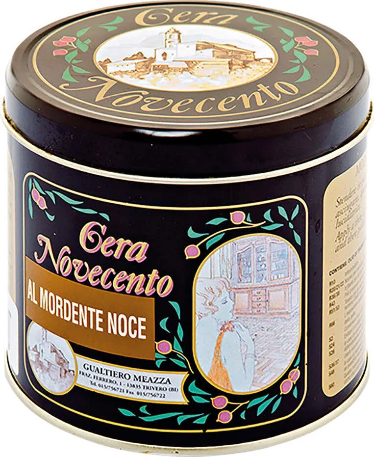 CERA AL MORDENTE NOCE ANTICHIZZANTE ml. 500 - noce antico Novecento