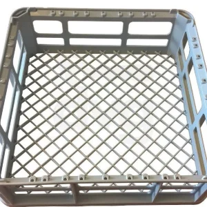 CESTO QUADRATO PLASTICA 40X40XH13 BICCHIERI