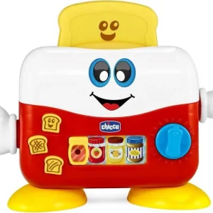 Chicco Mr. Toast Tostapane Giocattolo Baby Senses Mr. Toast Tostapane Multicolore 1-3 Anni Gioco Parlante Luci e Suoni