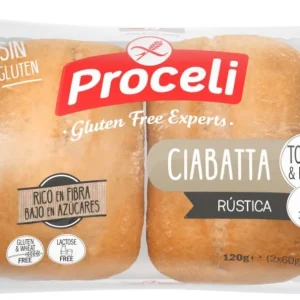 Ciabatta - panini alla casseruola, senza glutine 120 g