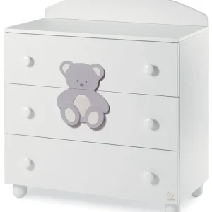 Comò Italbaby Peluche Grigio
