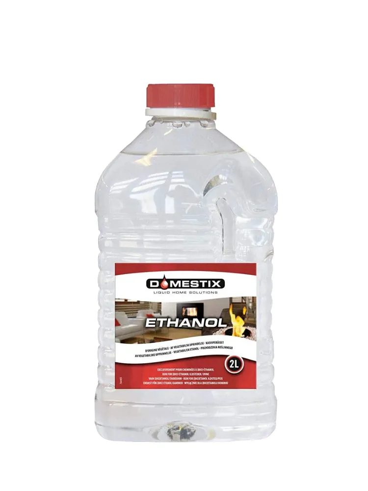 combustibile liquido bio-etanolo 'ethanol' 2 lt