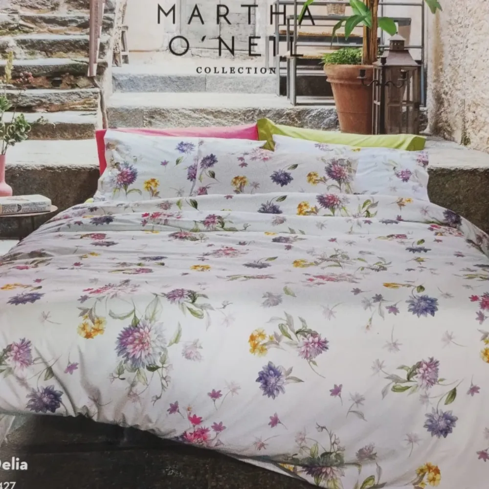 Completo Lenzuola 2 Posti Delia 8427 Martha O'Neil Bossi