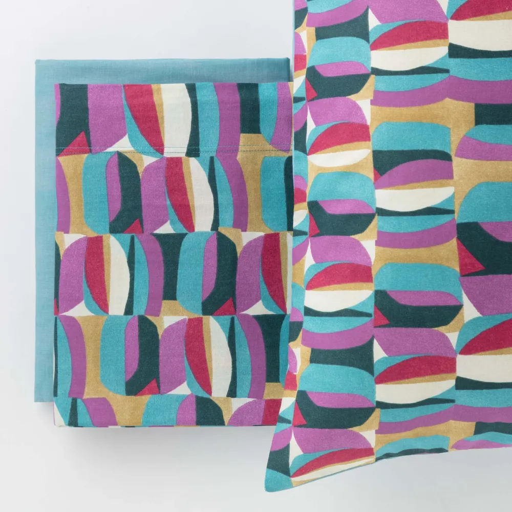 Completo Lenzuolo 1 Posto Gin Riviera cotone