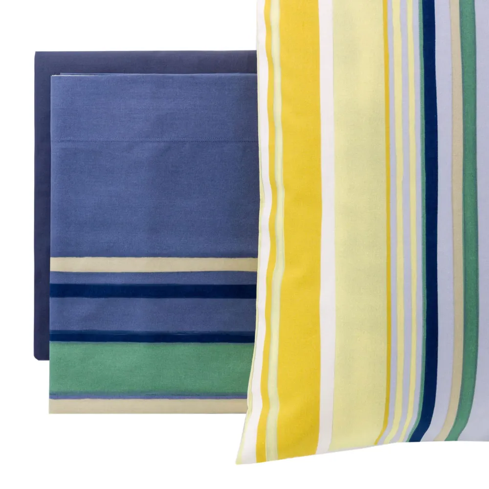 Completo Lenzuolo 1 Posto Osmar Riviera cotone