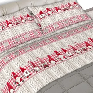 Completo letto FLANELLA matrimoniale ELFI
