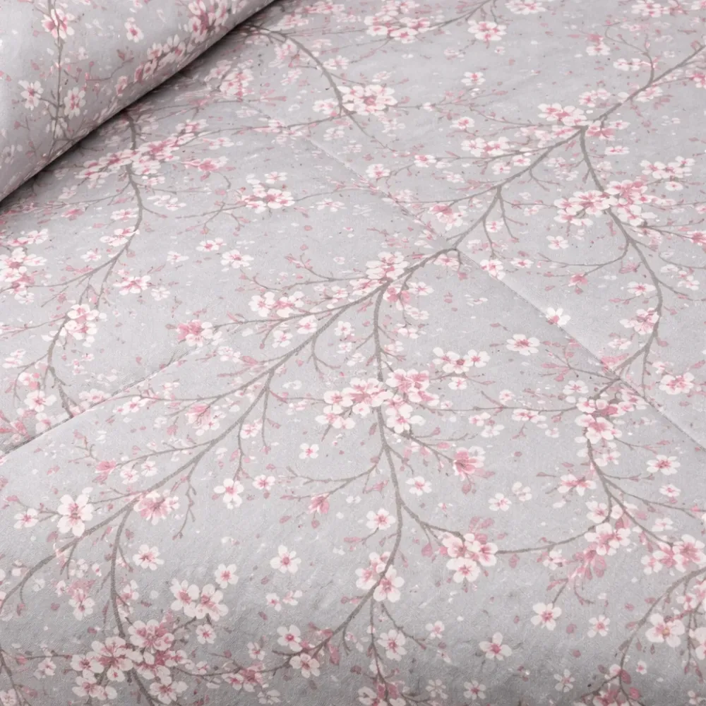 Completo letto Matrimoniale Cherry Grigio