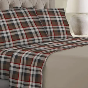 Completo letto SCOZIA matrimoniale FLANELLA