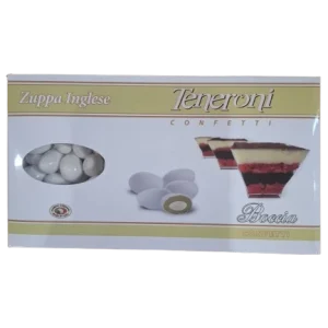 Confetti Boccia bianchi al gusto zuppa inglese 1kg.