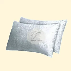 Coppia federe interne damasco con zip
