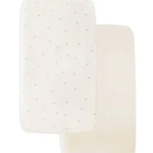 Coprimaterasso con angoli set 2 pezzi