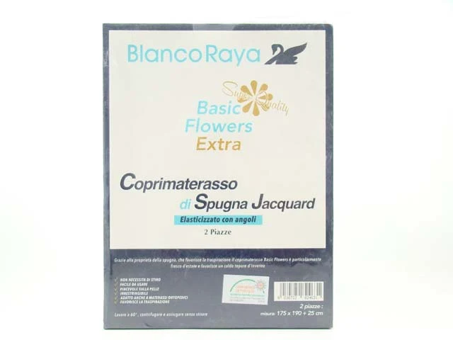 Coprimaterasso jacquard matrimoniale