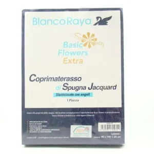 Coprimaterasso jacquard singolo