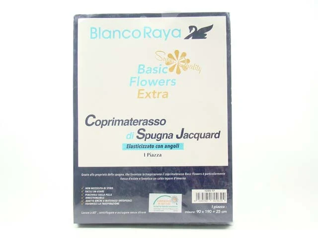 Coprimaterasso jacquard singolo