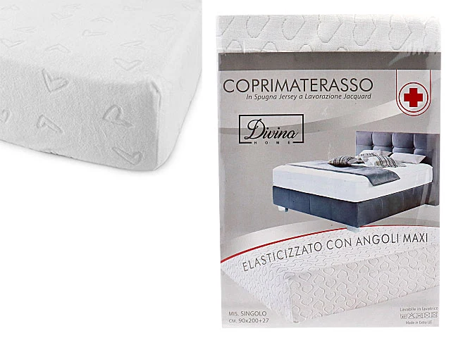 Coprimaterasso jaquard amore singolo 30-07