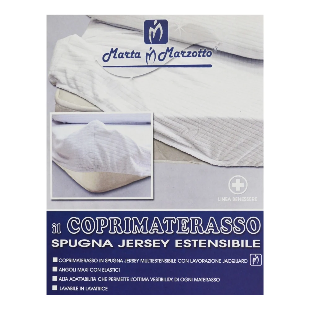 Coprimaterasso 1 Posto e Mezzo Jersey Marta Marzotto