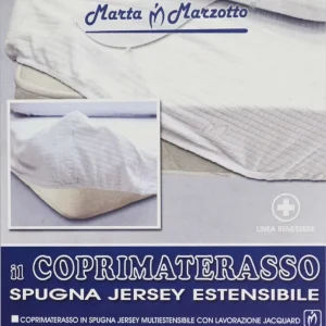Coprimaterasso una piazza e mezza spugna jersey marta marzotto