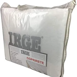 Coprirete Trapuntato IRGE Matrimoniale Copri rete bianco con laccetti 165x195