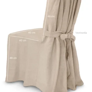 Coprisedia vestisedia colore beige lovely shabby
