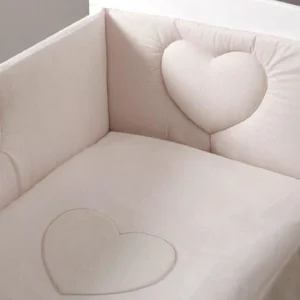 Corredo Tessile 3 Pz Cuoricini Cuoricino