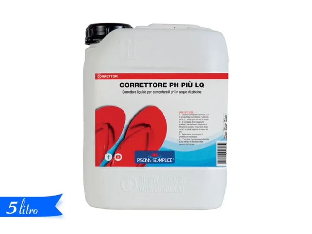 Correttore ph piu' 5 lt