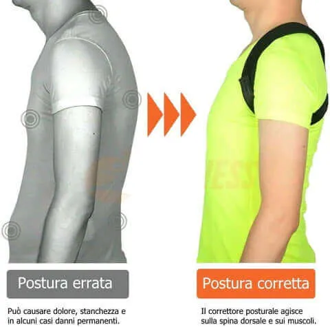 Correttore Posturale Traspirante e Regolabile