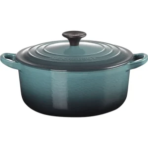 Le Creuset Casseruola Marmitta Tradition blu Ocean cm 26 ghisa vetrificata induzione