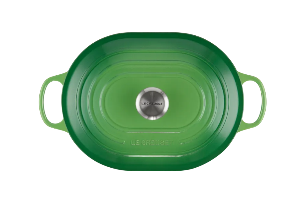 Le Creuset Casseruola ovale Oblong Evolution cm 31 Verde Bamboo ghisa vetrificata induzione