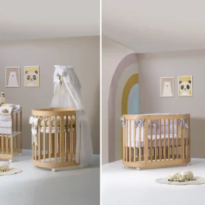Culla Evolutiva + Letto Cuoricini - incluso di materassi - Leonardo