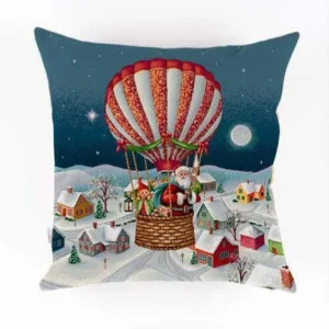 Cuscino arredo natalizio balloons gobelin 45×45 cm – Maè , via roma 60